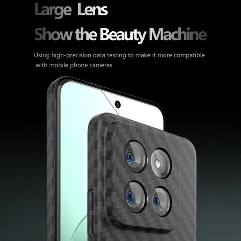 Cover Til Xiaomi 14 Carbon Fiber Style