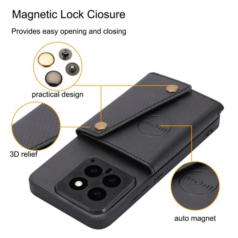 Cover Xiaomi 14 Kortholder Og Support