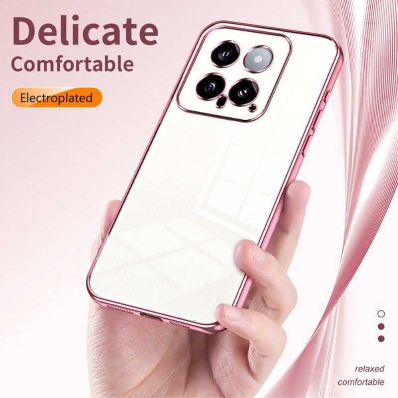 Cover Xiaomi 14 Telefon Etui Farverig Ramme