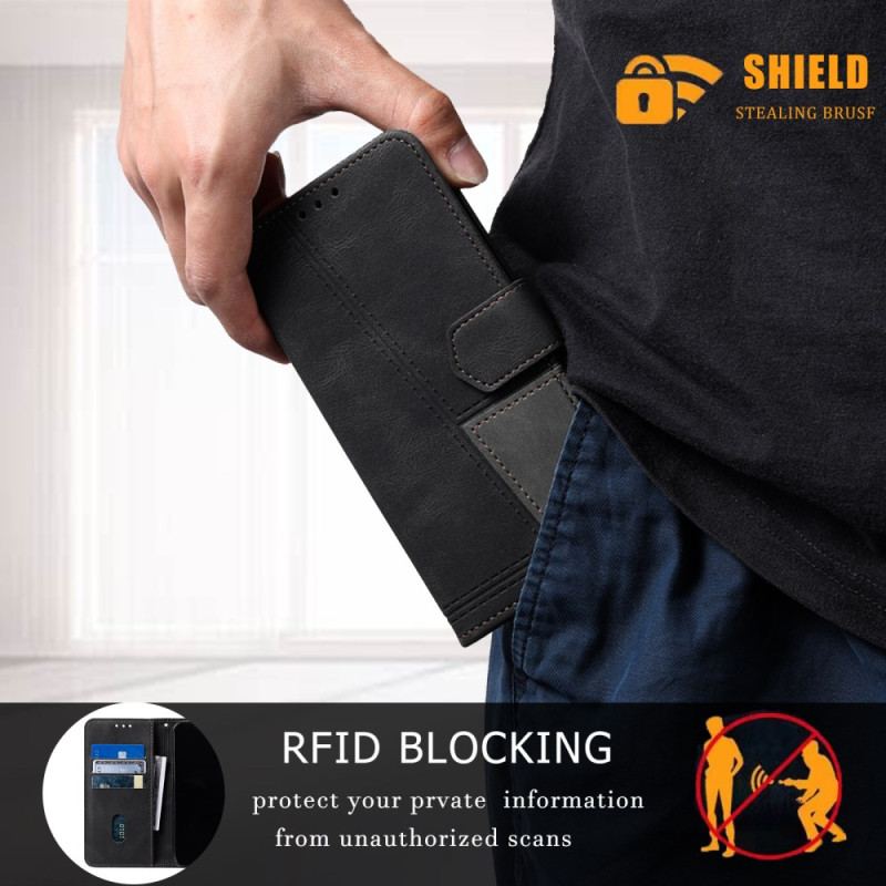 Flip Cover Xiaomi 14 Med Ttudrch Rfid-blokering