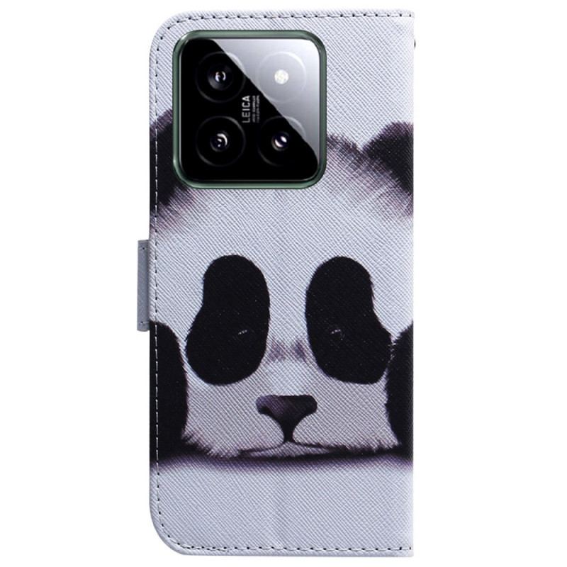 Læder Cover Xiaomi 14 Panda