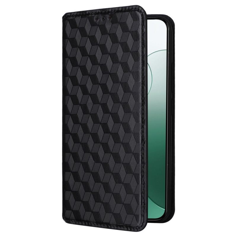 Læder Cover Xiaomi 14 Telefon Etui 3d Kuber