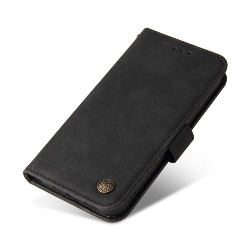 Læder Cover Xiaomi 14 Telefon Etui Nitte Og Rem