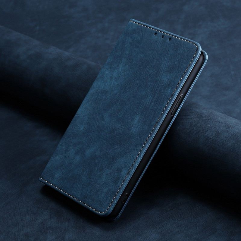 Læder Cover Xiaomi 14 Telefon Etui Rfid-blokerende Tegnebog