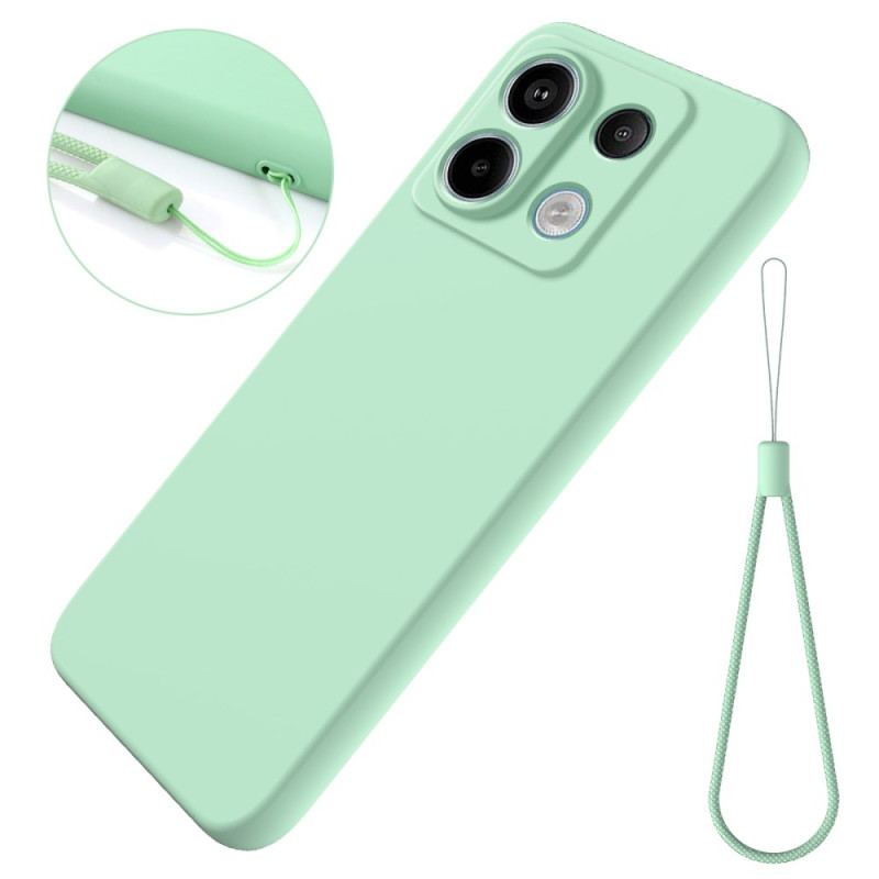 Cover Til Xiaomi Redmi Note 13 Pro 5g Flydende Silikone Strop