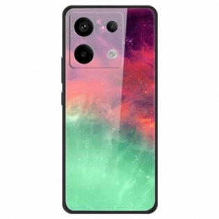 Cover Xiaomi Redmi Note 13 Pro 5g Hærdet Glasfarvet Mønster