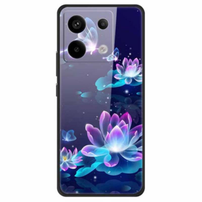 Cover Xiaomi Redmi Note 13 Pro 5g Lotus Hærdet Glas