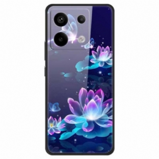 Cover Xiaomi Redmi Note 13 Pro 5g Lotus Hærdet Glas