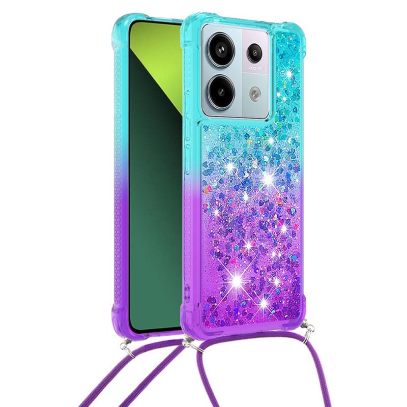 Cover Xiaomi Redmi Note 13 Pro 5g Telefon Etui Gradient Pailletter Snor