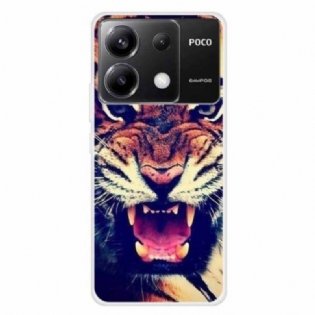 Cover Xiaomi Redmi Note 13 Pro 5g Tigermønster