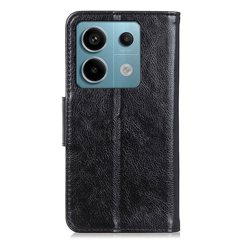 Flip Cover Til Xiaomi Redmi Note 13 Pro 5g Split Nappa Læder