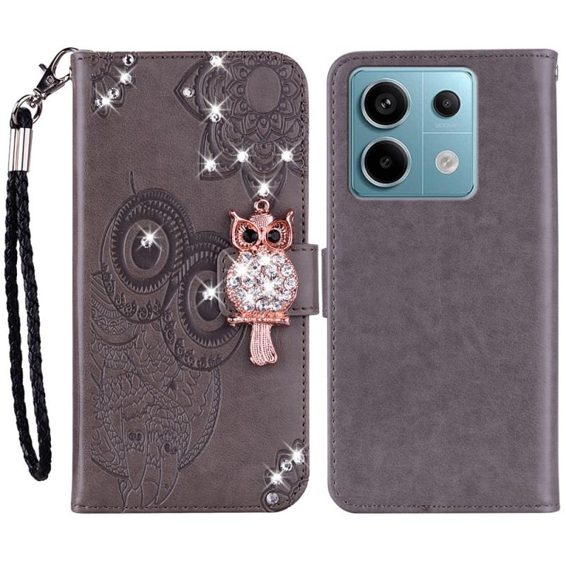 Flip Cover Xiaomi Redmi Note 13 Pro 5g Fancy Ugle Med Rem