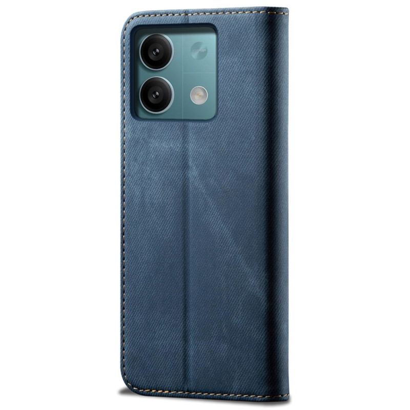 Flip Cover Xiaomi Redmi Note 13 Pro 5g Jeansstof