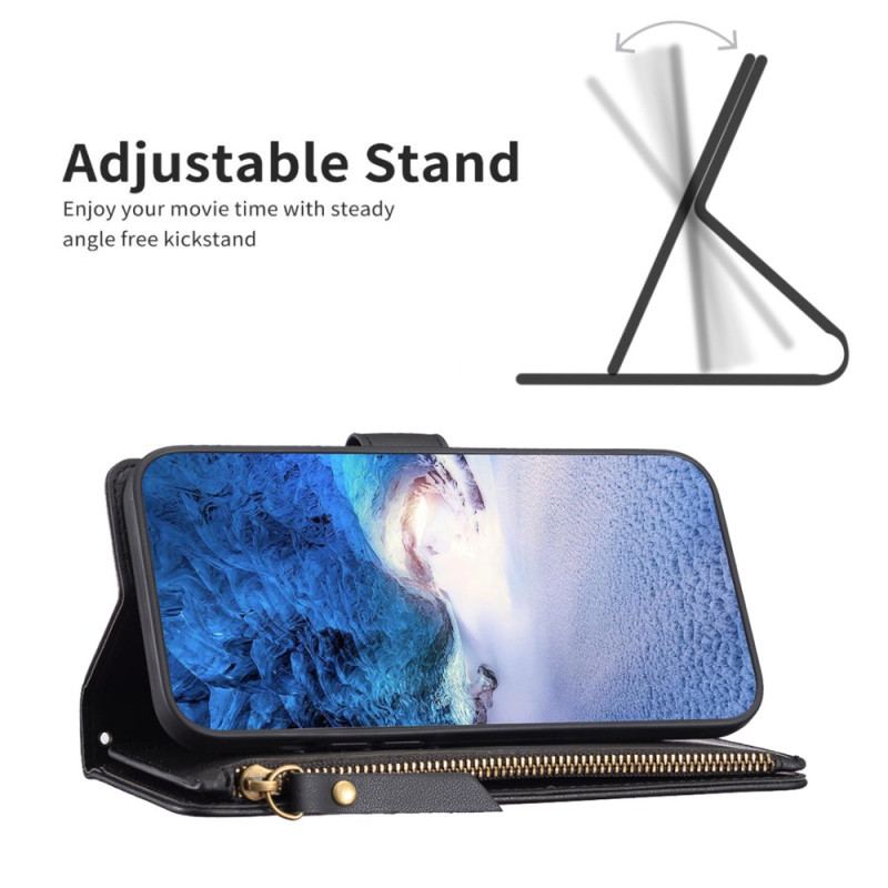 Flip Cover Xiaomi Redmi Note 13 Pro 5g Klassisk Tegnebog