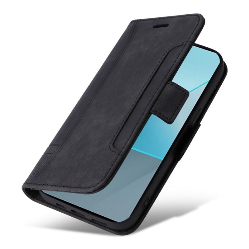 Flip Cover Xiaomi Redmi Note 13 Pro 5g Læderstil Betopnice