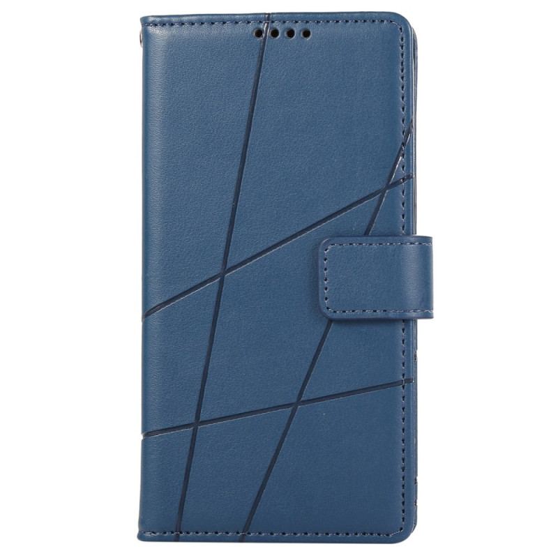 Flip Cover Xiaomi Redmi Note 13 Pro 5g Linjer Med Snor