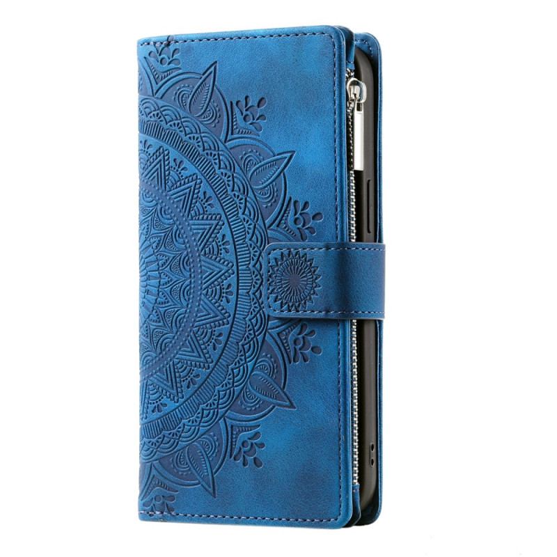 Læder Cover Xiaomi Redmi Note 13 Pro 5g Mandala Stroppung