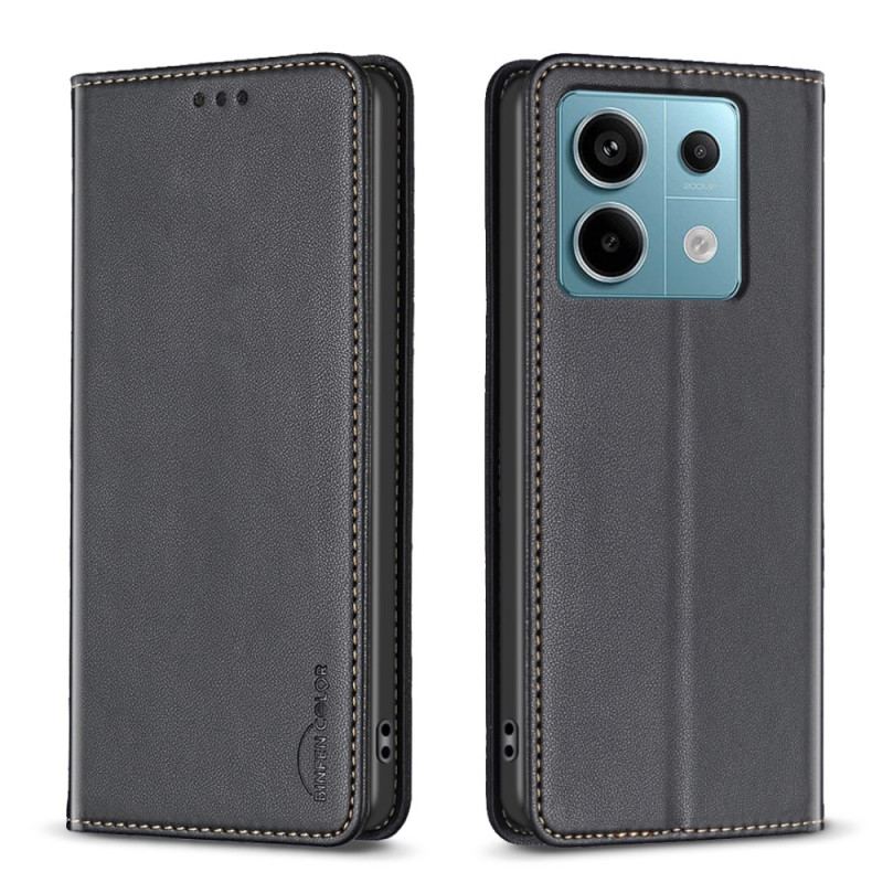 Læder Cover Xiaomi Redmi Note 13 Pro 5g Telefon Etui Binfen Farve