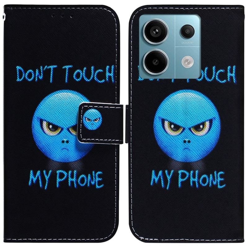 Læder Cover Xiaomi Redmi Note 13 Pro 5g Telefon Etui Telefon Emoji