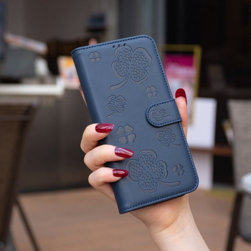 Læder Cover Xiaomi Redmi Note 13 Pro 5g Telefon Etui Kløver