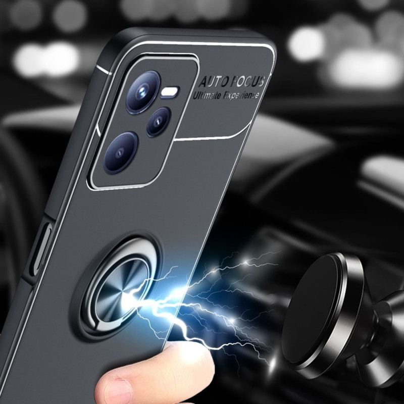 Cover Realme C35 Auto Focus Fleksibel Silikone Med Metalring