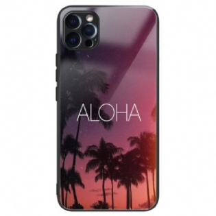Cover iPhone 14 Pro Aloha Hærdet Glas