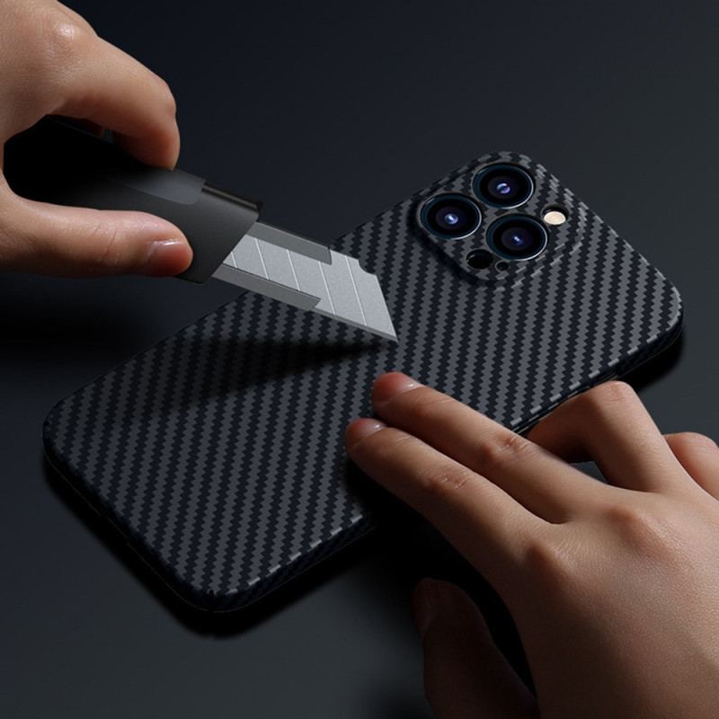 Cover iPhone 14 Pro Carbon Fiber Design