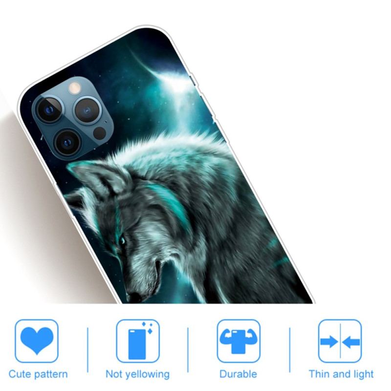 Cover iPhone 14 Pro Deklinationer Wolf