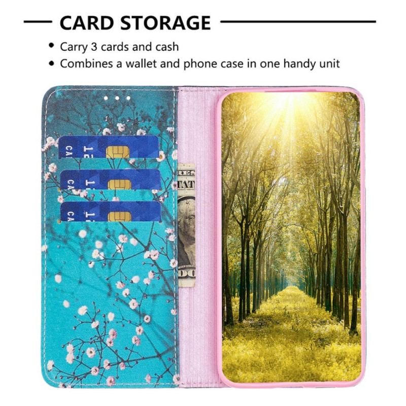 Cover iPhone 14 Pro Flip Cover Blomsterbilleder