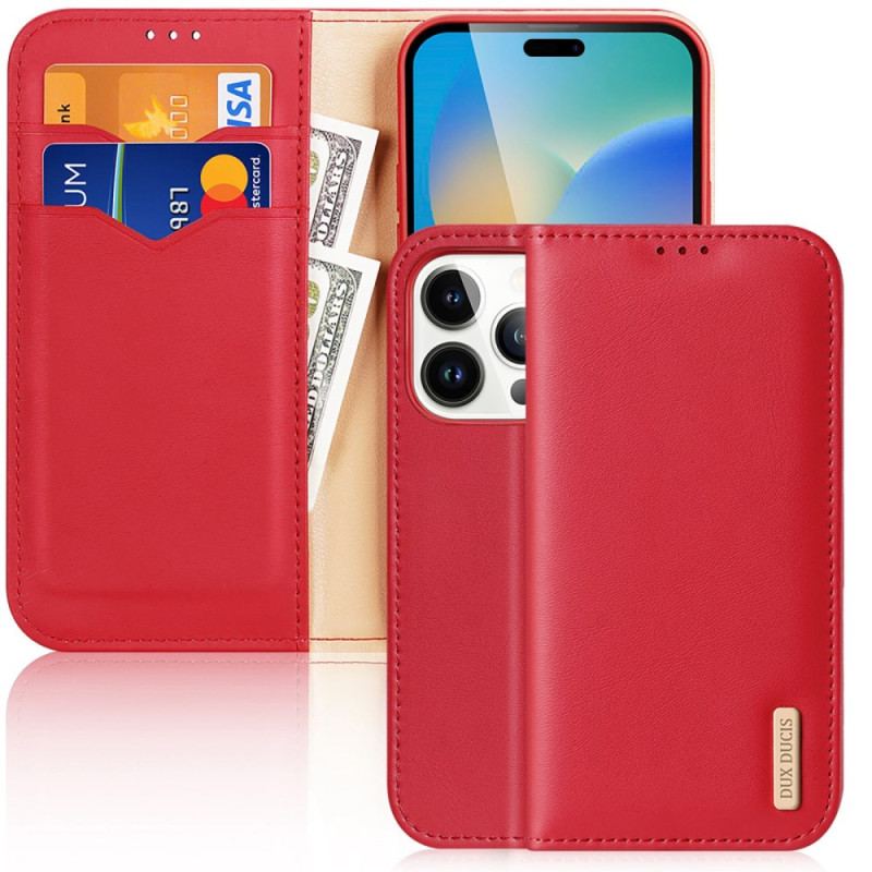 Cover iPhone 14 Pro Flip Cover Hivo Series Dux Ducis