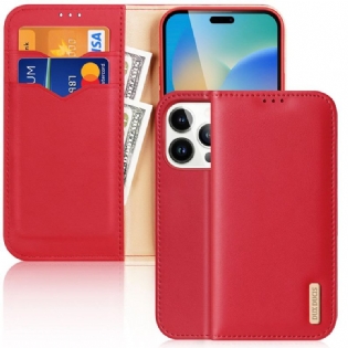 Cover iPhone 14 Pro Flip Cover Hivo Series Dux Ducis