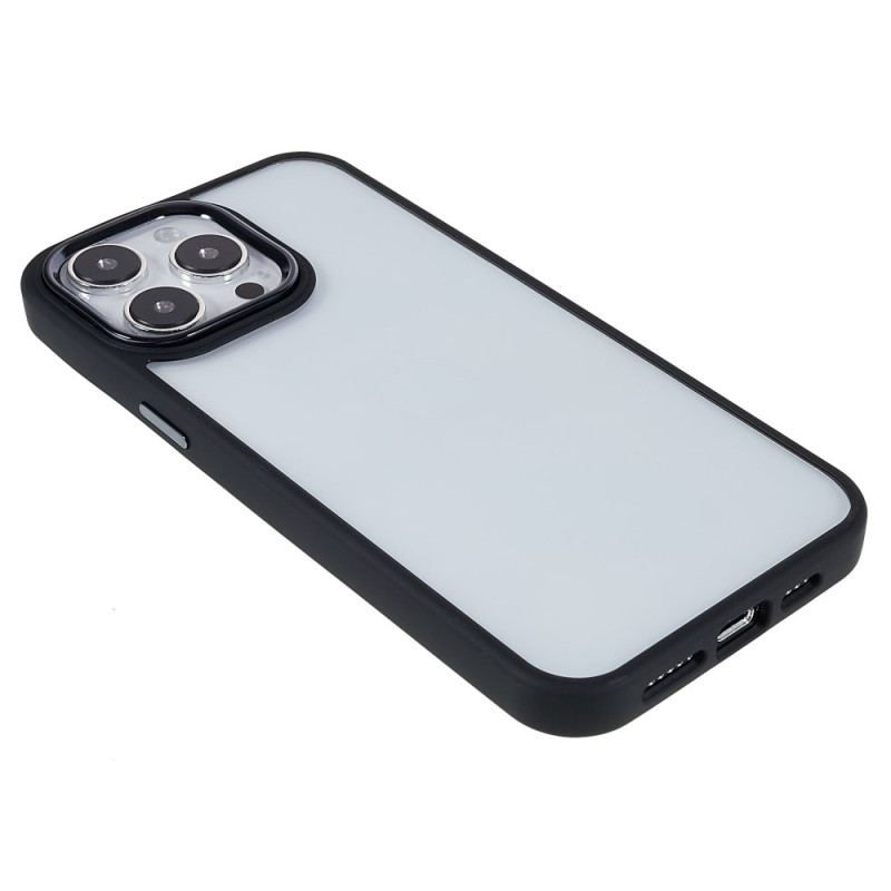 Cover iPhone 14 Pro Gennemsigtige Farvede Kanter