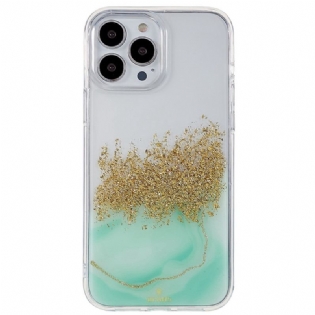 Cover iPhone 14 Pro Glitter Kunst