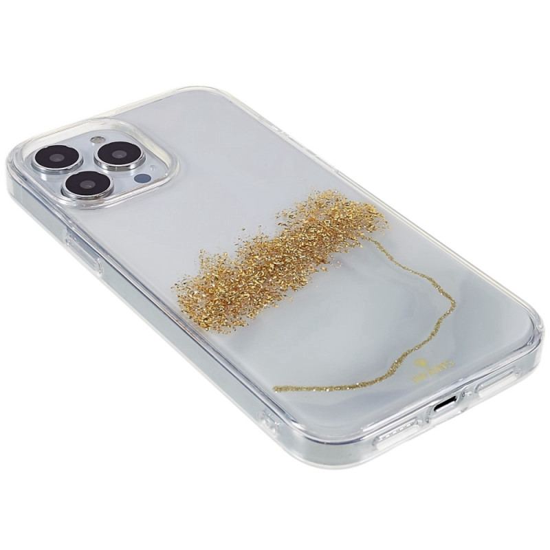 Cover iPhone 14 Pro Glitter Kunst