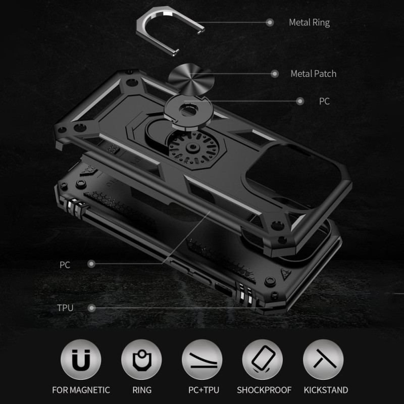 Cover iPhone 14 Pro Ring-beslag Design