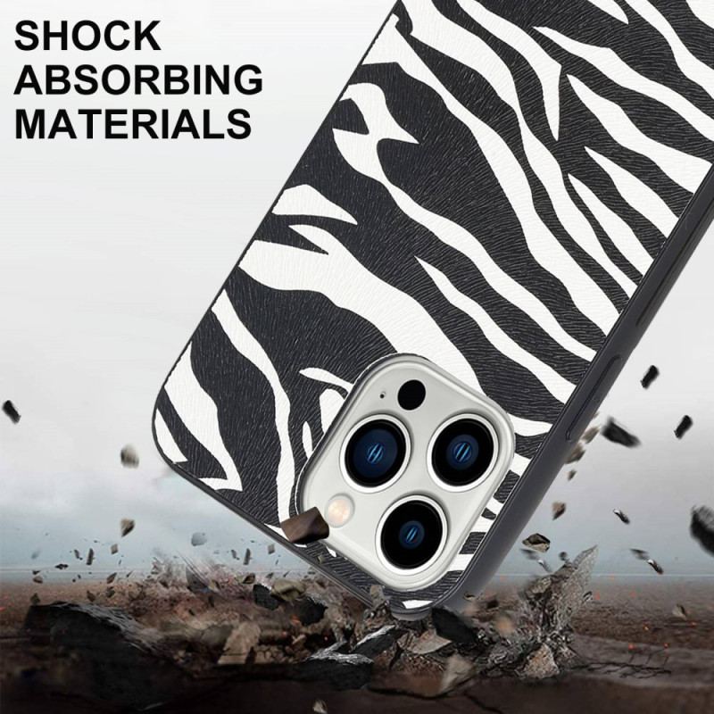 Cover iPhone 14 Pro Zebra Med Skulderrem