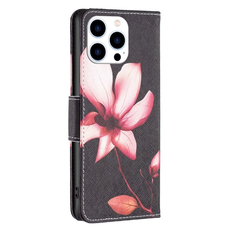 Flip Cover iPhone 14 Pro Blomst