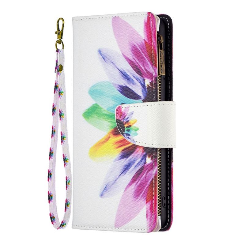 Flip Cover iPhone 14 Pro Punge Etui Blomster Tegnebog