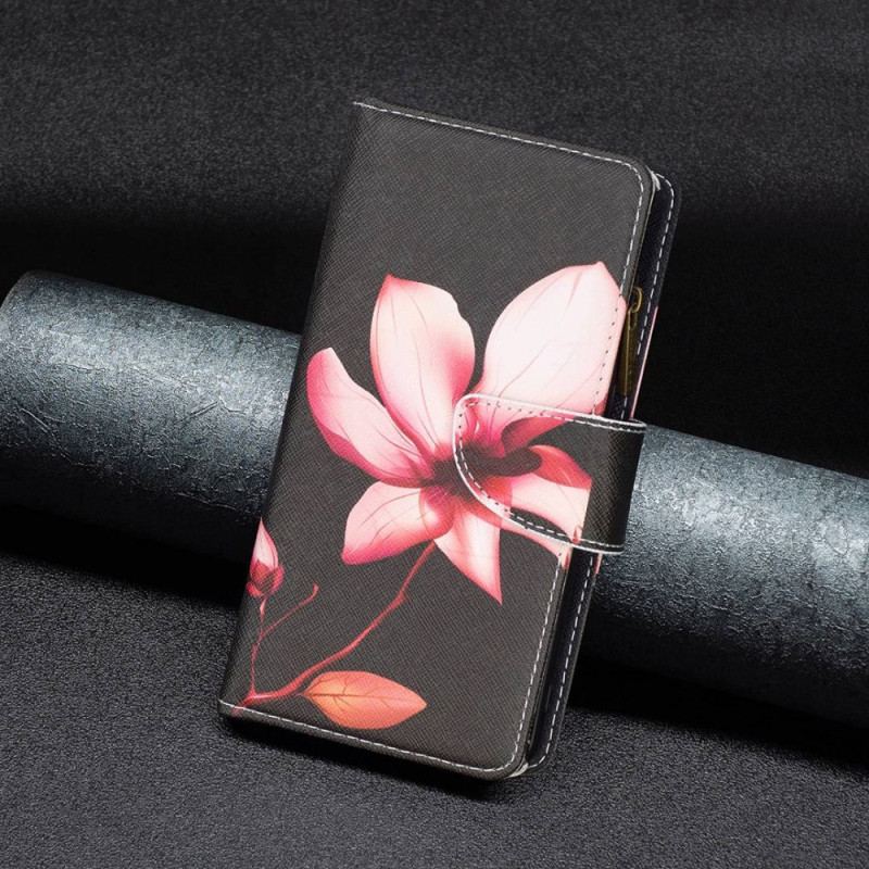 Flip Cover iPhone 14 Pro Punge Etui Blomster Tegnebog