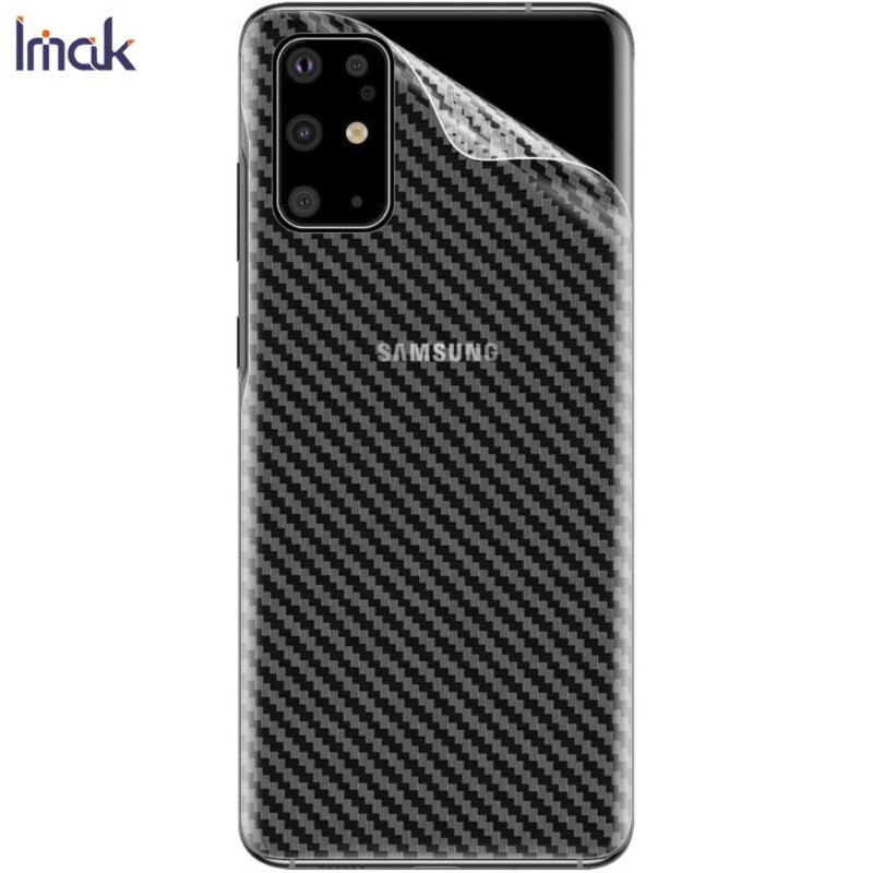 Bagfilm Til Samsung Galaxy S20 Plus / S20 Plus 5G Carbon Style Imak