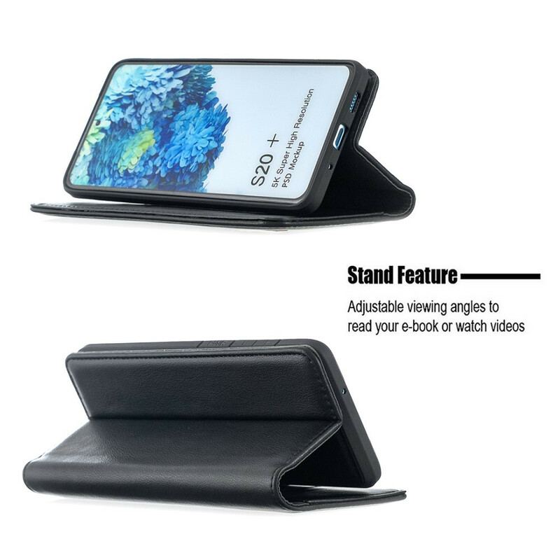 Cover Samsung Galaxy S20 Plus / S20 Plus 5G Flip Cover Aftageligt Ægte Læder