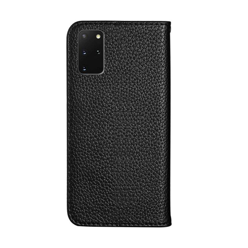 Cover Samsung Galaxy S20 Plus / S20 Plus 5G Flip Cover Litchi Ultra Chic Imiteret Læder