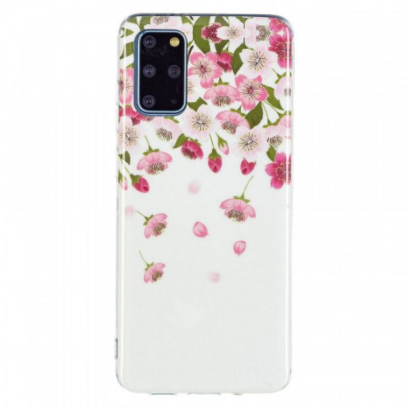 Cover Samsung Galaxy S20 Plus / S20 Plus 5G Fluorescerende Blomster