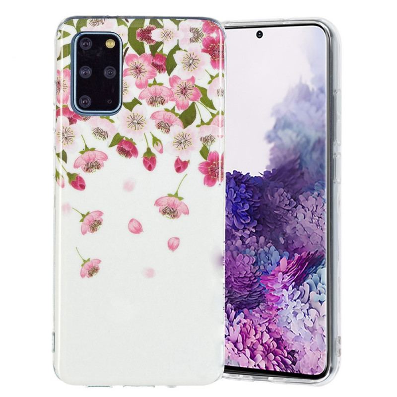 Cover Samsung Galaxy S20 Plus / S20 Plus 5G Fluorescerende Blomster