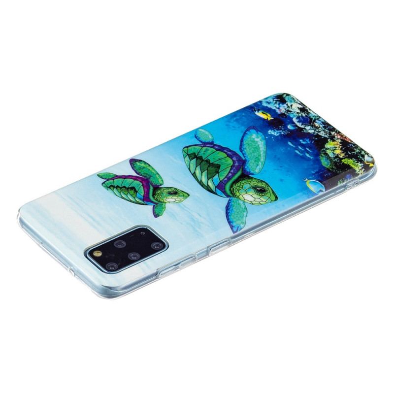 Cover Samsung Galaxy S20 Plus / S20 Plus 5G Fluorescerende Skildpadder