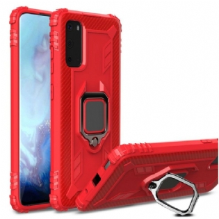 Cover Samsung Galaxy S20 Plus / S20 Plus 5G Ring Og Kulfiber