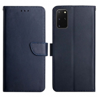 Flip Cover Samsung Galaxy S20 Plus / S20 Plus 5G Ægte Nappa Læder