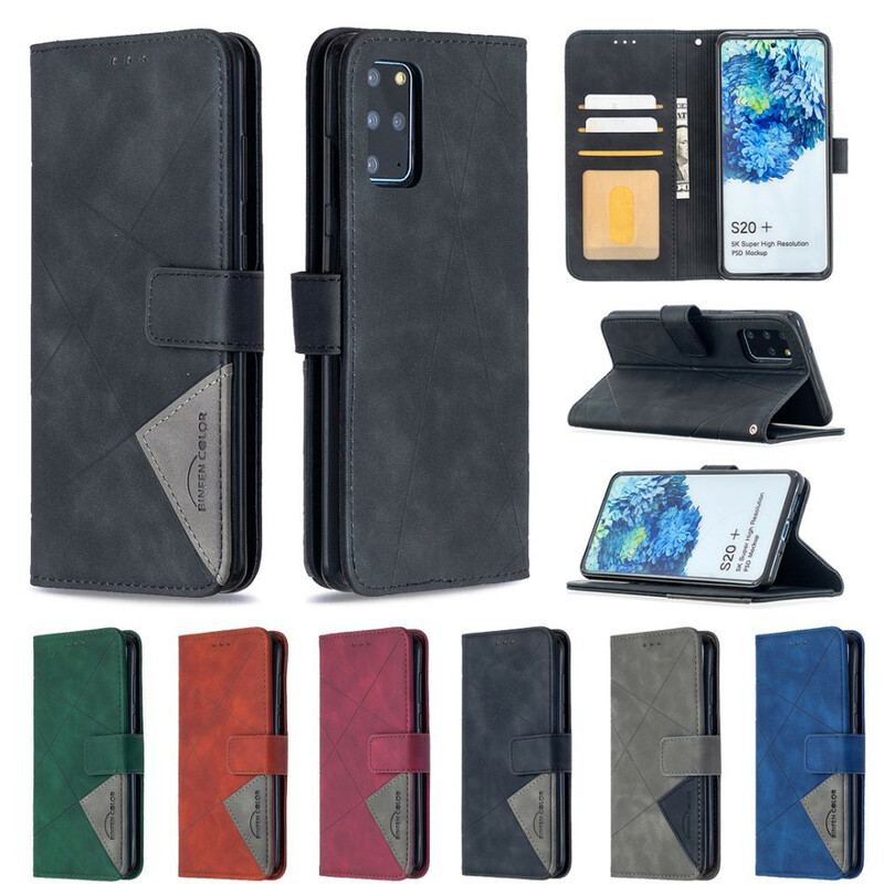 Flip Cover Samsung Galaxy S20 Plus / S20 Plus 5G Binfen Farvetrekanter