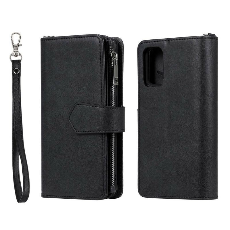 Flip Cover Samsung Galaxy S20 Plus / S20 Plus 5G Punge Etui Aftagelig Tegnebog