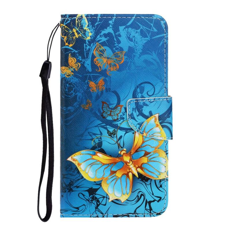 Flip Cover Samsung Galaxy S20 Plus / S20 Plus 5G Sommerfugle Variationer